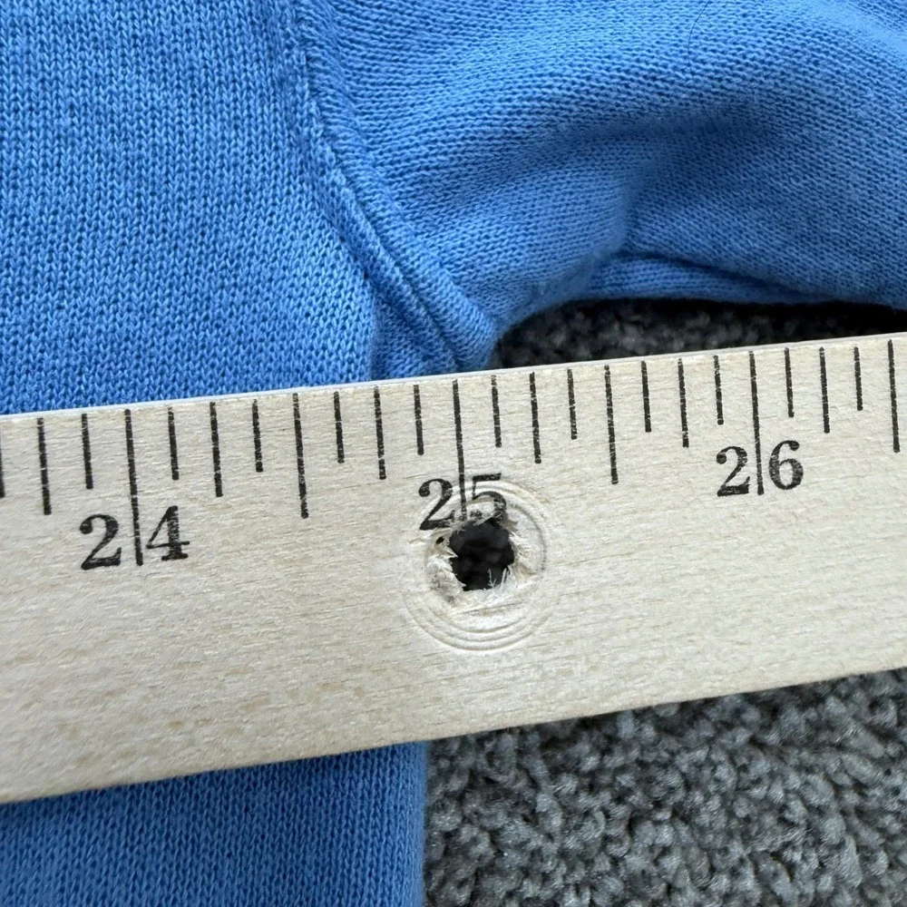 VTG Lee Heavyweight Sweatshirt Mens XL Light Blue Crew Neck Pullover Blank